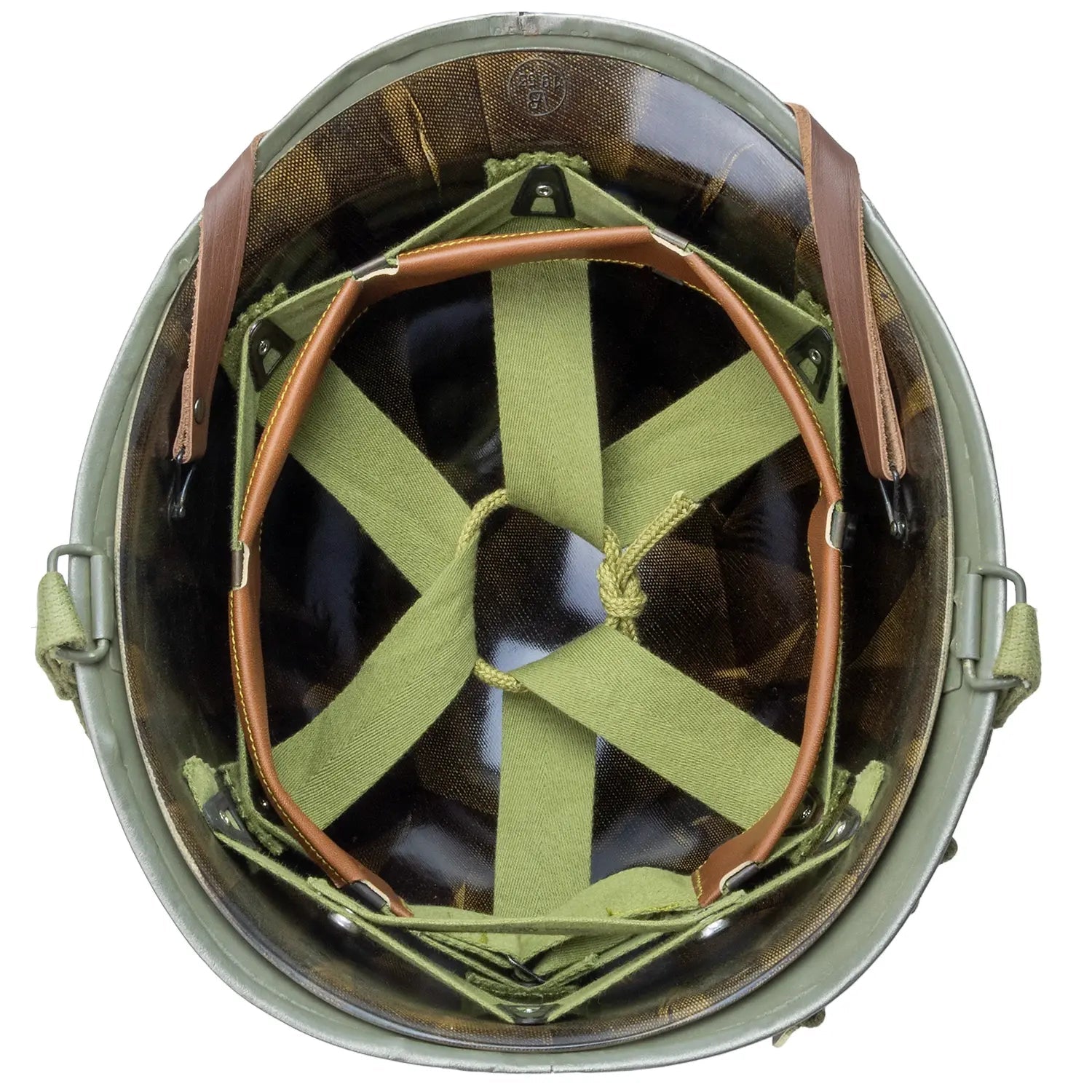 "Battle Battered" 327th GIR 2nd Bn NCO Casque Complet 9 - Mon Casque M1
