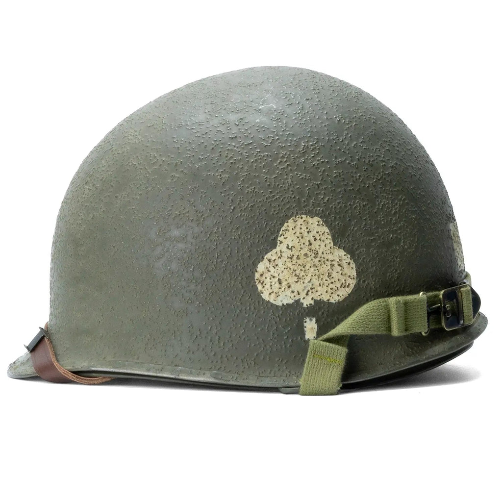 "Battle Battered" 327th GIR 2nd Bn NCO Casque Complet 5 - Mon Casque M1