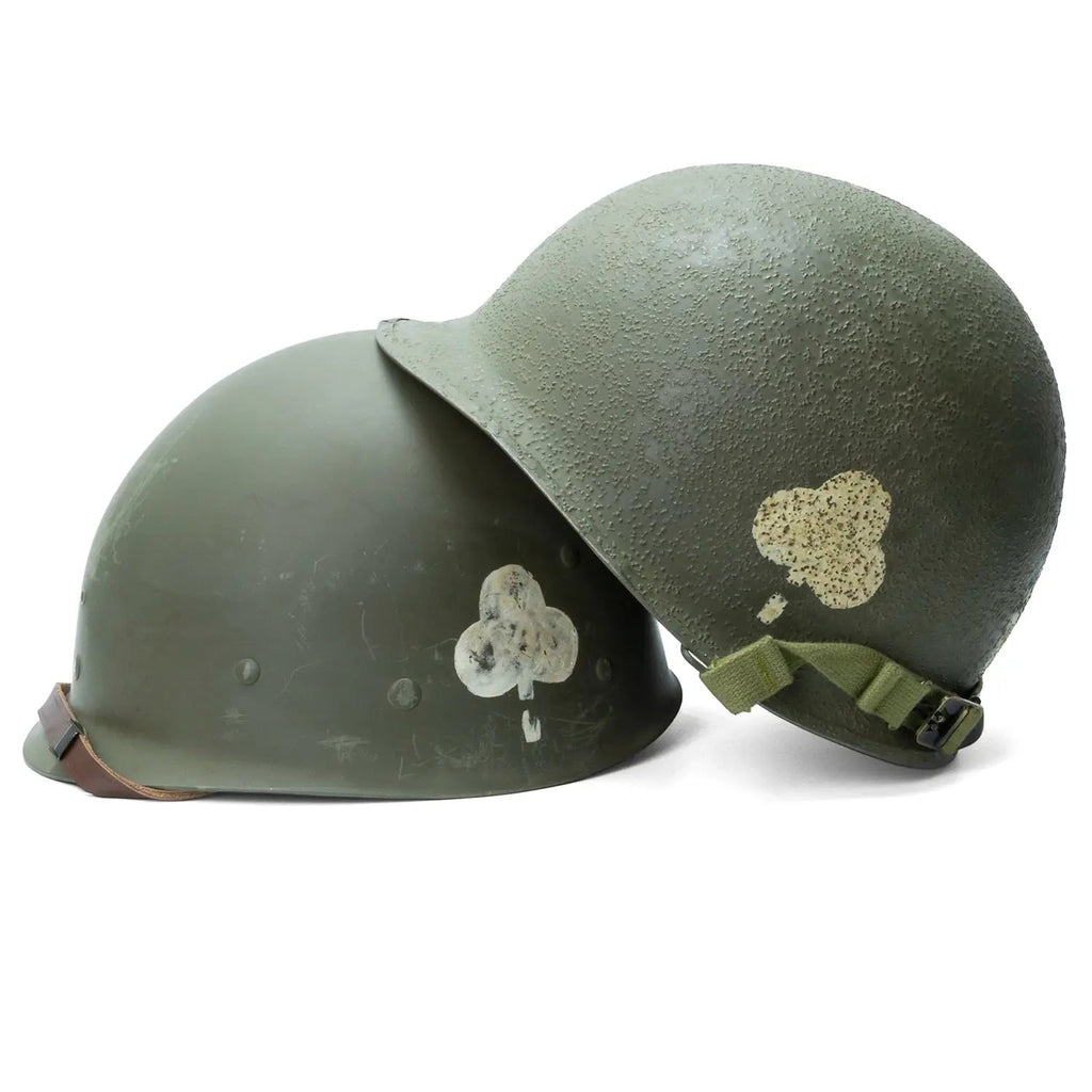"Battle Battered" 327th GIR 2nd Bn NCO Casque Complet 13 - Mon Casque M1