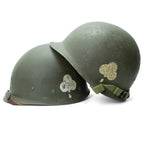 "Battle Battered" 327th GIR 2nd Bn NCO Casque Complet 13 - Mon Casque M1