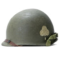 "Battle Battered" 327th GIR 2nd Bn NCO Casque Complet 1 - Mon Casque M1