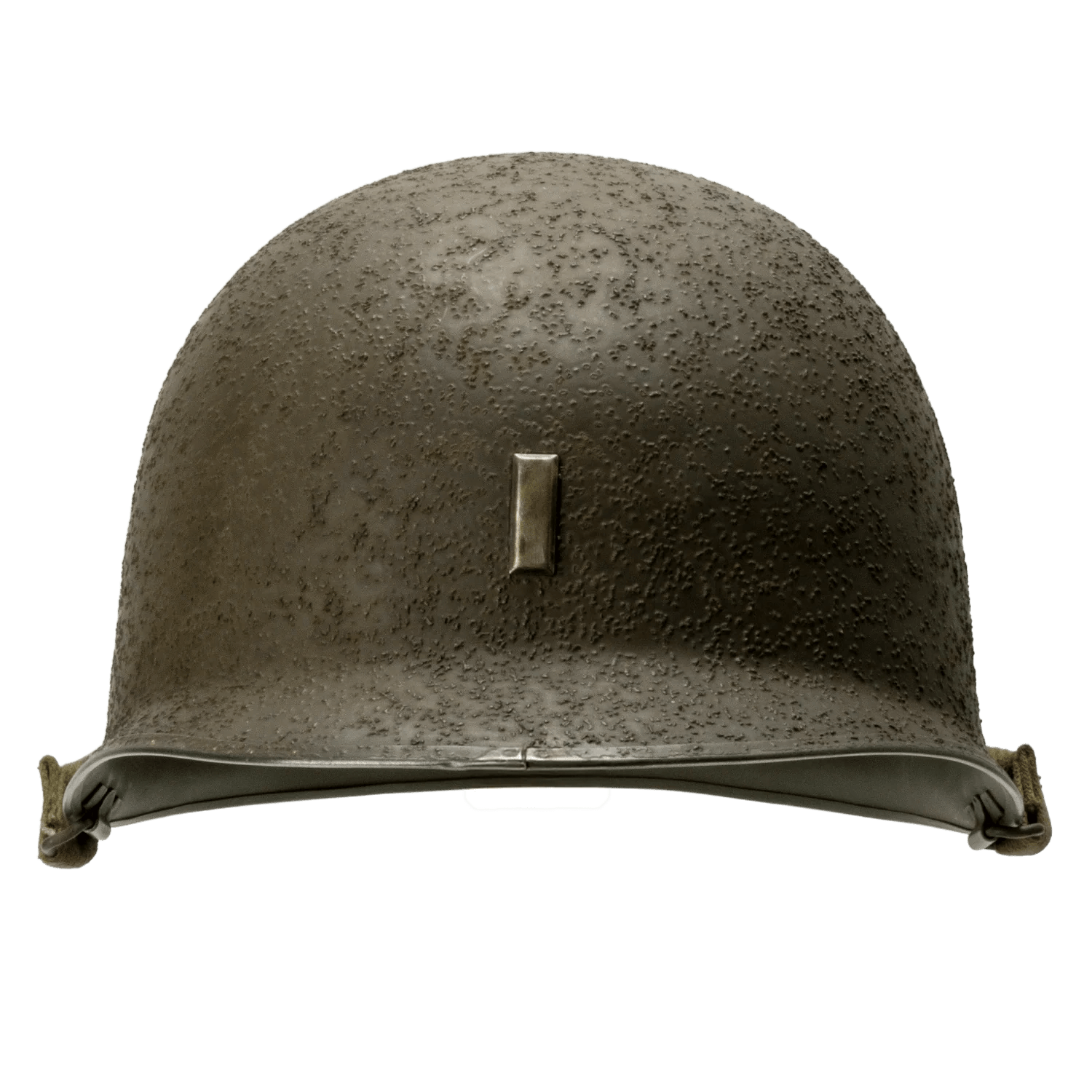 Coque de casque Battle Battered 3rd Armored Division, 2nd Lt vue de face