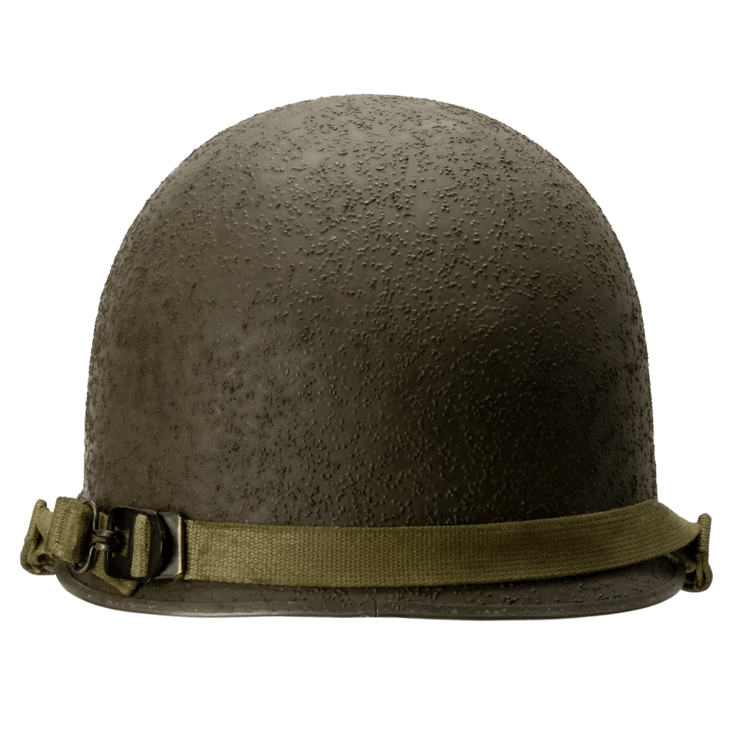 Coque de casque USM1 Battle Battered 3rd Armored Division, 2nd Lt vue arrière