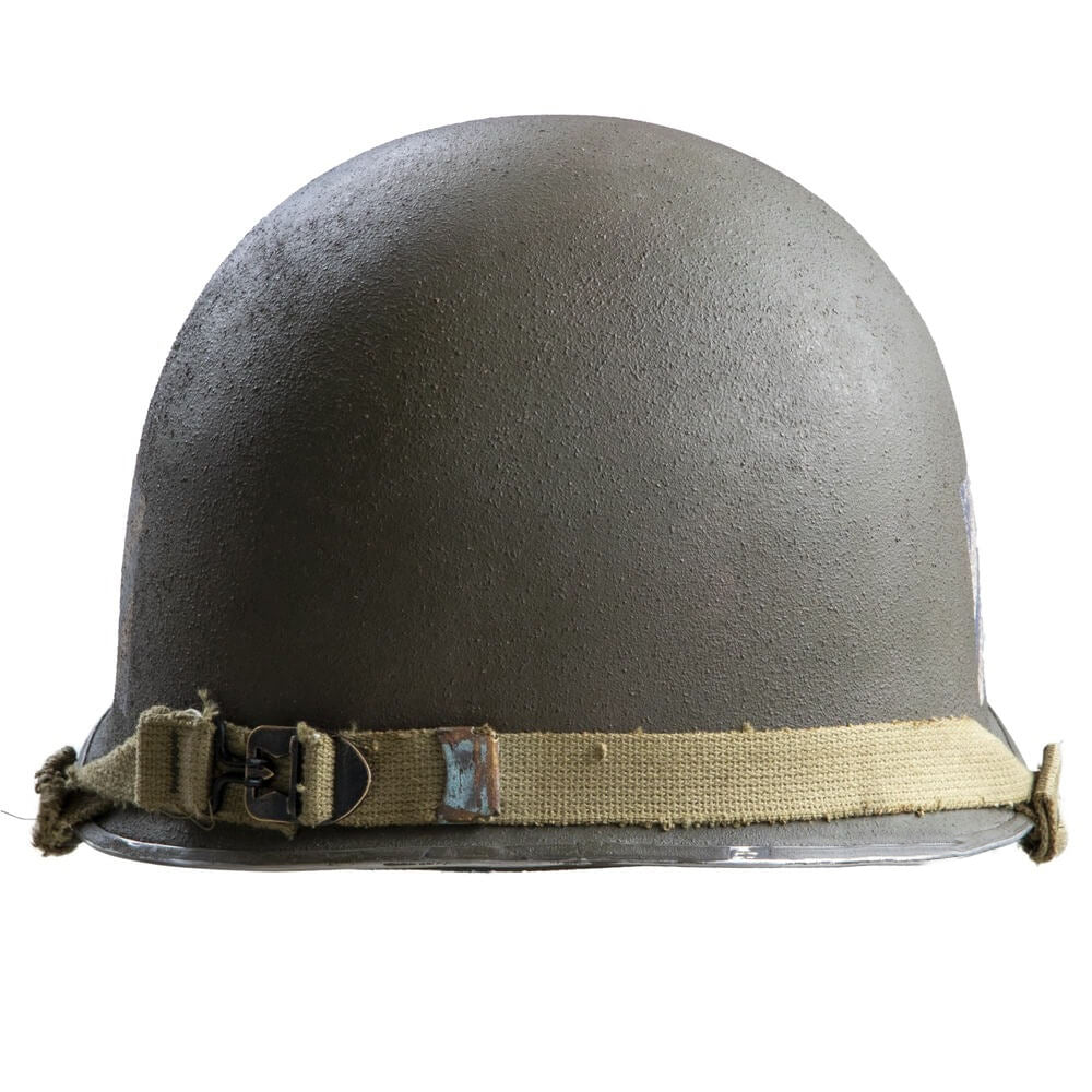 Casque Complet Battle Battered 3rd Infantry Division vue arrière