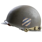 Casque Complet Battle Battered 3rd Infantry Division vue de côté 1