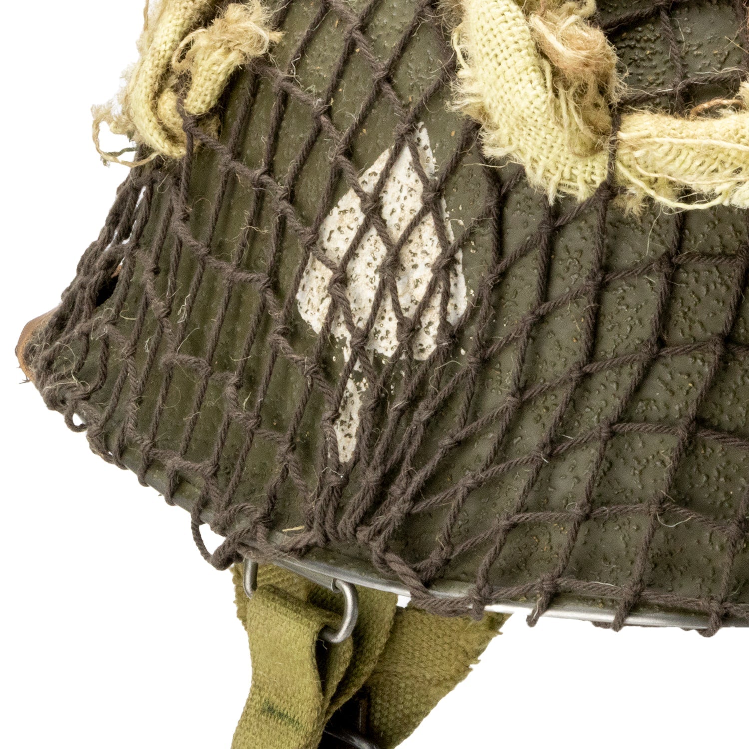 "Battle Battered" 506th PIR Cpl Don Rinehart "Battle Battered" 506th PIR Cpl Don Rinehart - Mon Casque M1