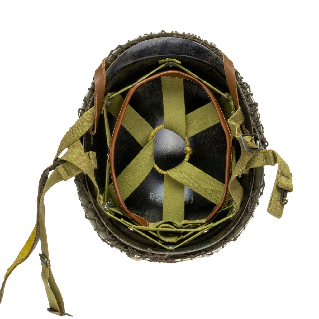 "Battle Battered" 506th PIR Cpl Don Rinehart "Battle Battered" 506th PIR Cpl Don Rinehart - Mon Casque M1