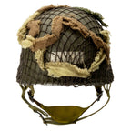 "Battle Battered" 506th PIR Cpl Don Rinehart "Battle Battered" 506th PIR Cpl Don Rinehart - Mon Casque M1