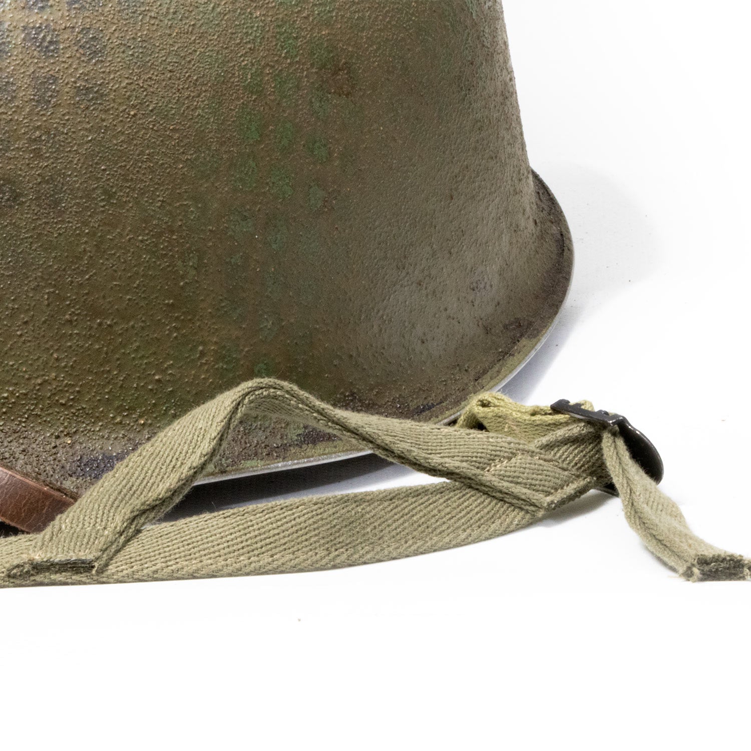 Casque Complet Battle Battered 517th PCRT vue de la mentonnière