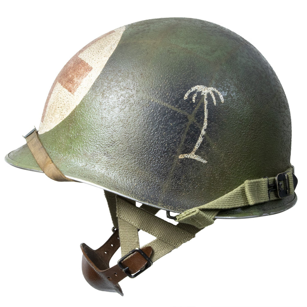 Battle Battered 551th PIR pates fixes et liner fibre vue latérale 1