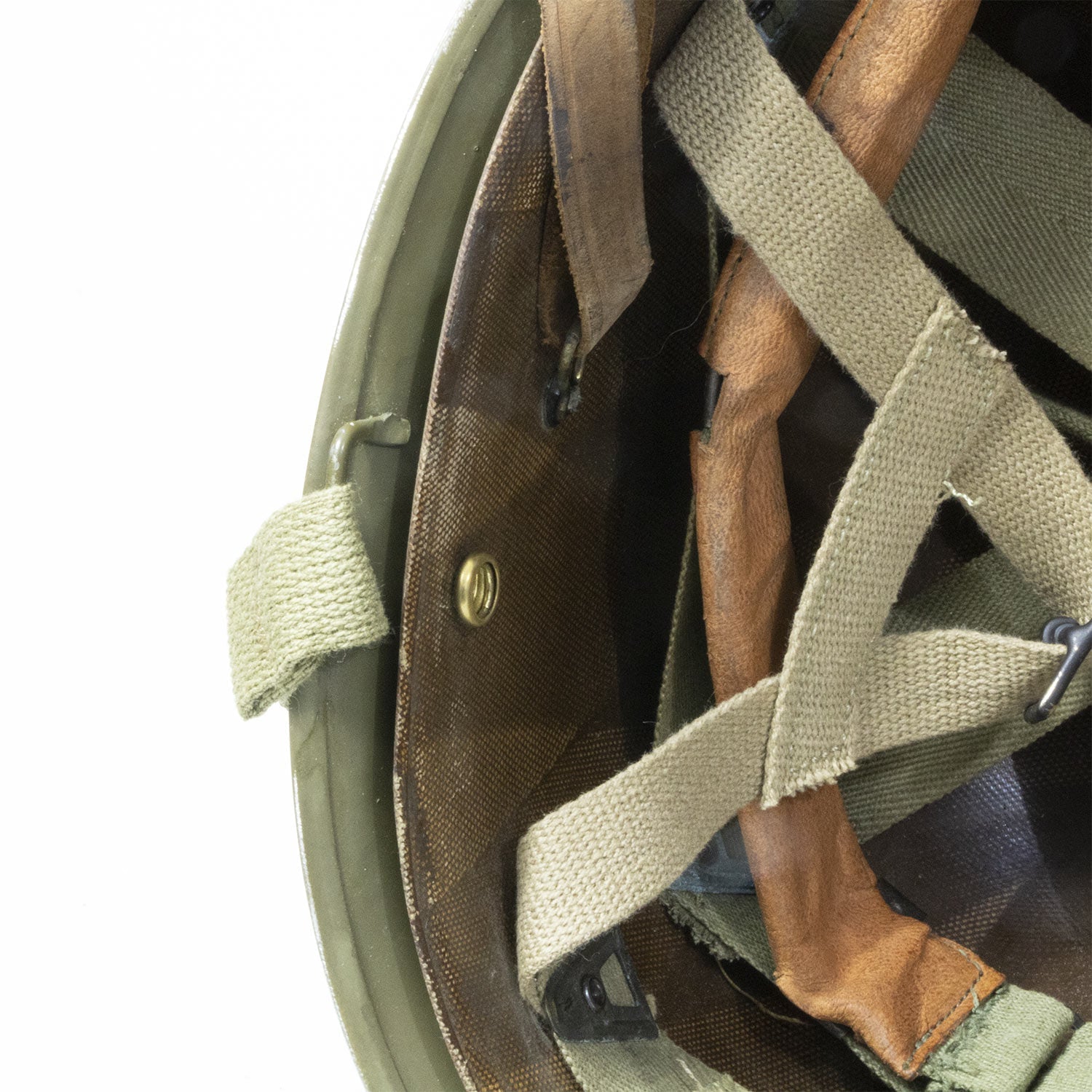 Battle Battered 551th PIR pates fixes et liner fibre vue des pontets fixes