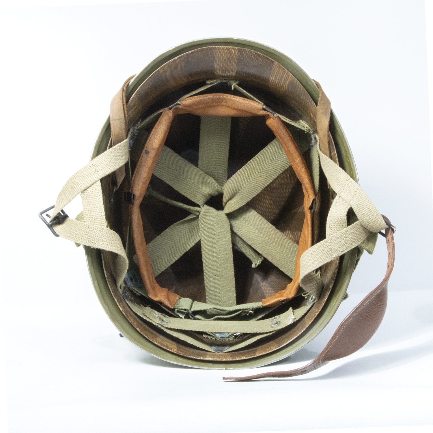 Battle Battered 551th PIR pates fixes et liner fibre vue intérieure