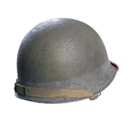 Casque Complet US M1 du 7th Naval Beach Battalion vue arrière - 3
