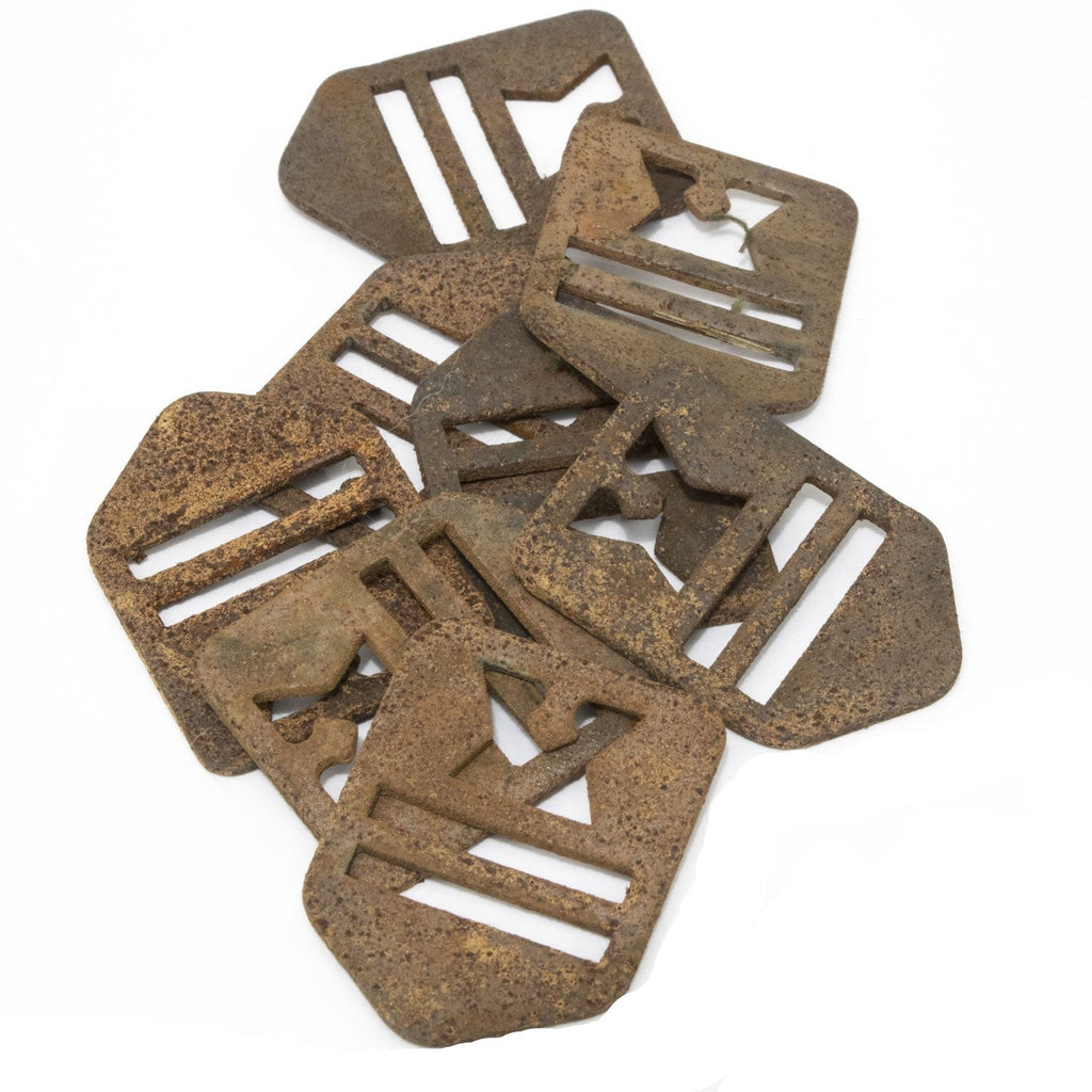 Boucle Jugulaire casque US M1 rouillée