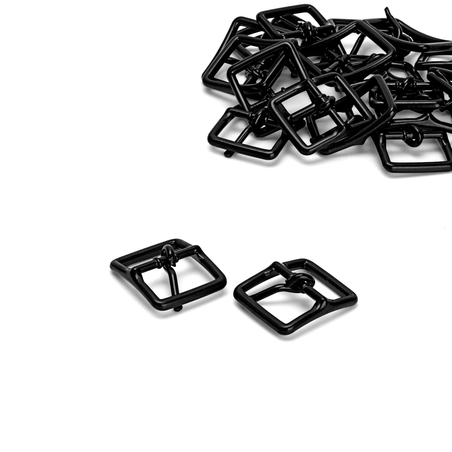 Paire de boucles pour A Yokes parachutiste US M1, pour liner sous casque US M1 version parachutiste vue arrière