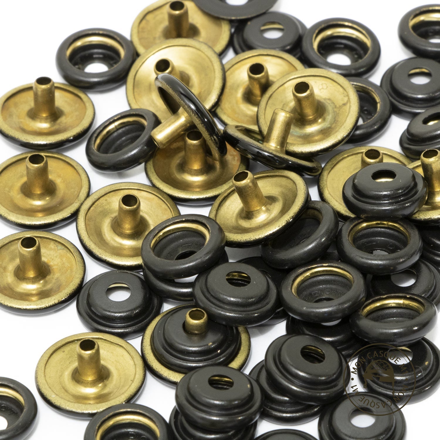 Bouton Pression Baby Durable® DOT noir liner parachutiste M1