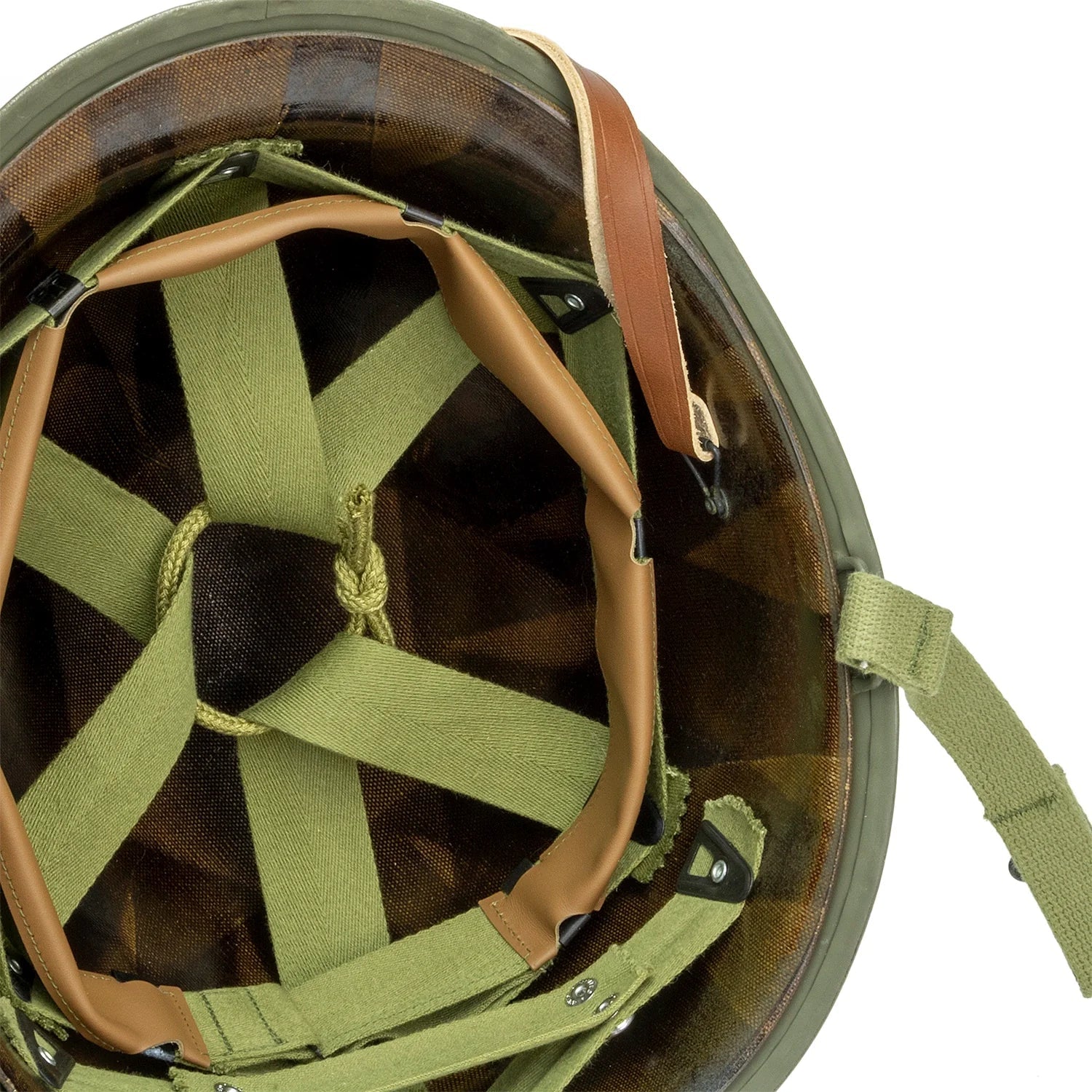 Casque Complet Infanterie McCord 780C vue interieure du liner US M1 2