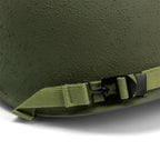 Casque Complet Infanterie McCord 780C vue en gros plan de la jugulaire de casque lourd US M1