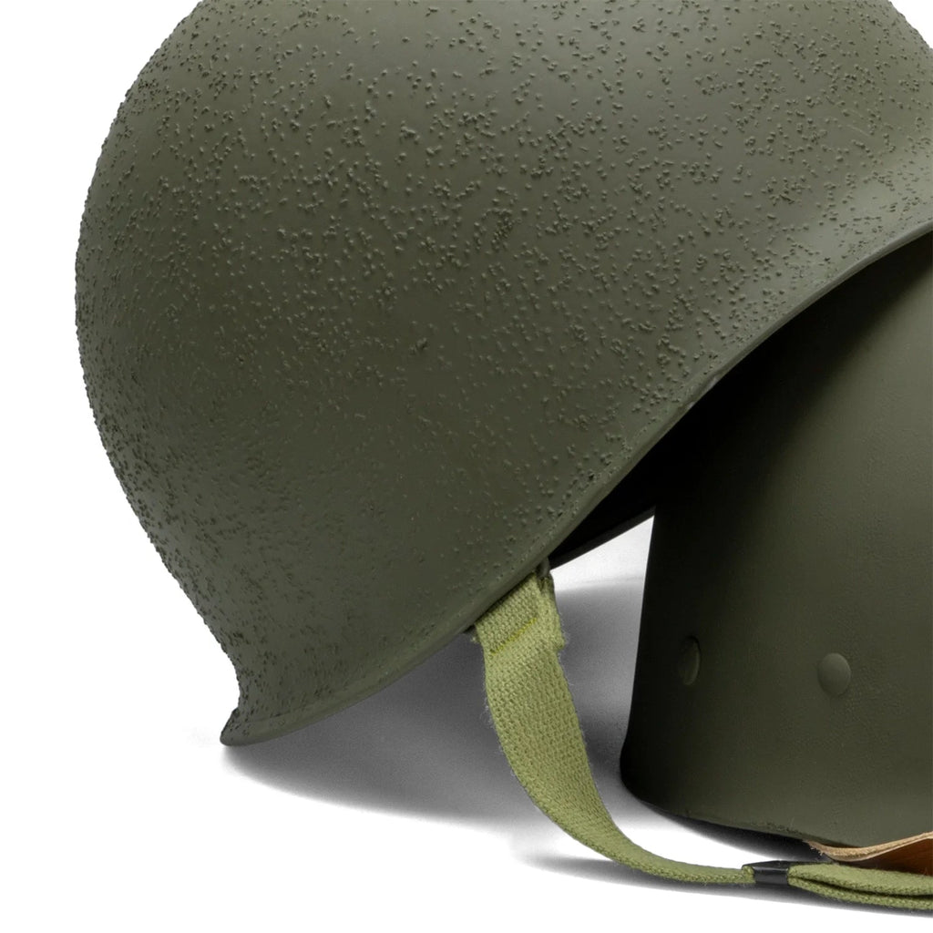 Casque Complet US M1 fabrication McCord numéro 544C et son liner International Moulded Plastics IMP.