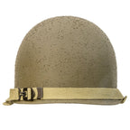 Casque Complet Infanterie Pattes Fixes US M1 vue arrière
