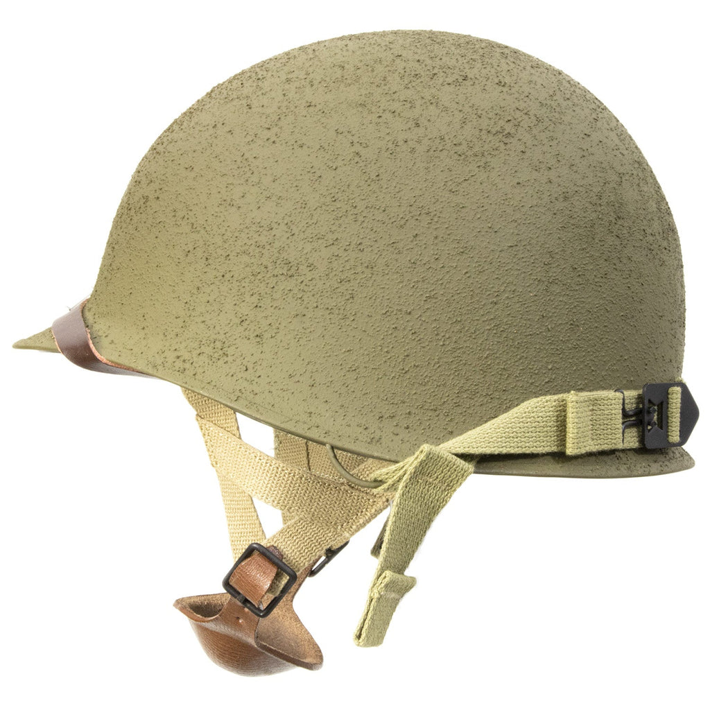 Casque Complet Parachutiste M2 vue latérale gauche
