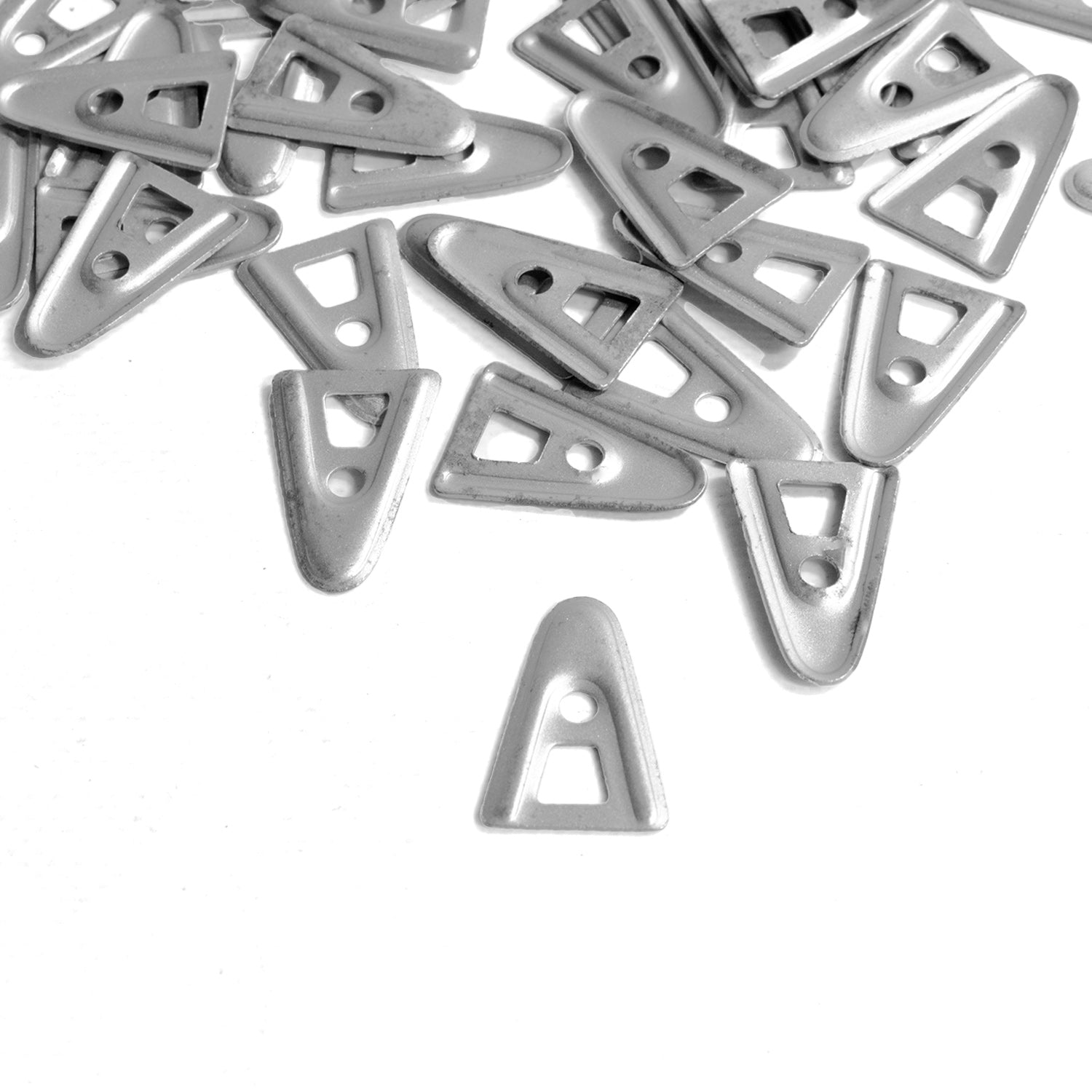 Lot de contre rivets en A "A Washers" de couleur acier pour réparation du liner US M1