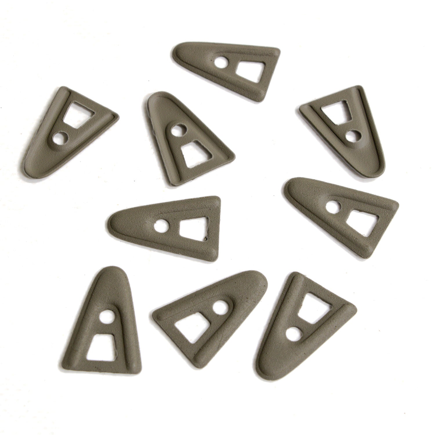 Lot de 9 contres rivets A Washer pour sous casque liner US M1 verts