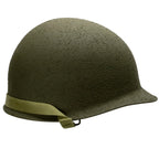 Coque seule de casque US M1 pattes mobiles verison infanterie vue du côté droit.