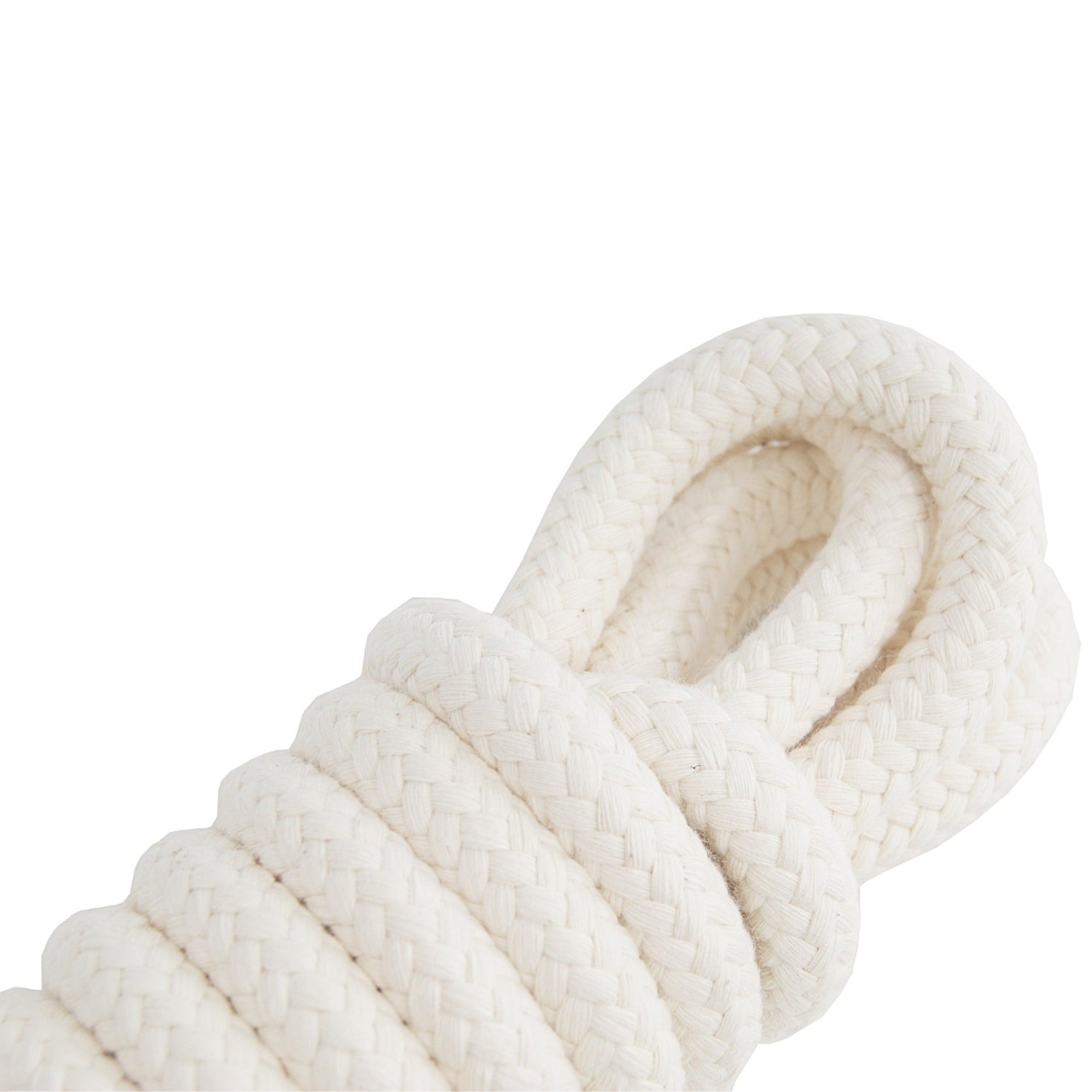 Seconde extrémité de la reproduction de la corde de franchissement pour parachutistes US durant la WW2