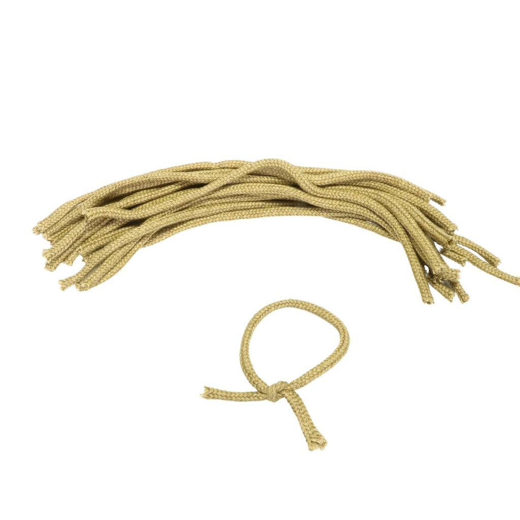 Vue d'ensemble du cordon de serrage ou lacet de réglage pour sous-casque ou liner US M1