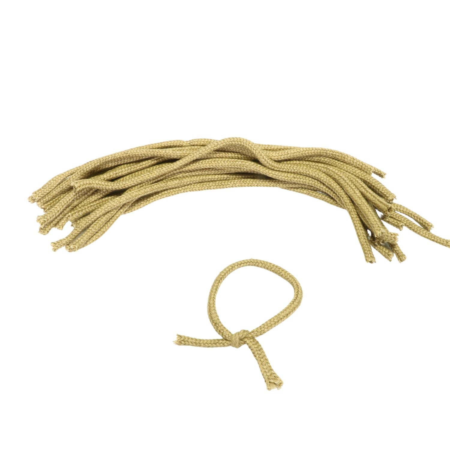 Vue d'ensemble du cordon de serrage ou lacet de réglage pour sous-casque ou liner US M1