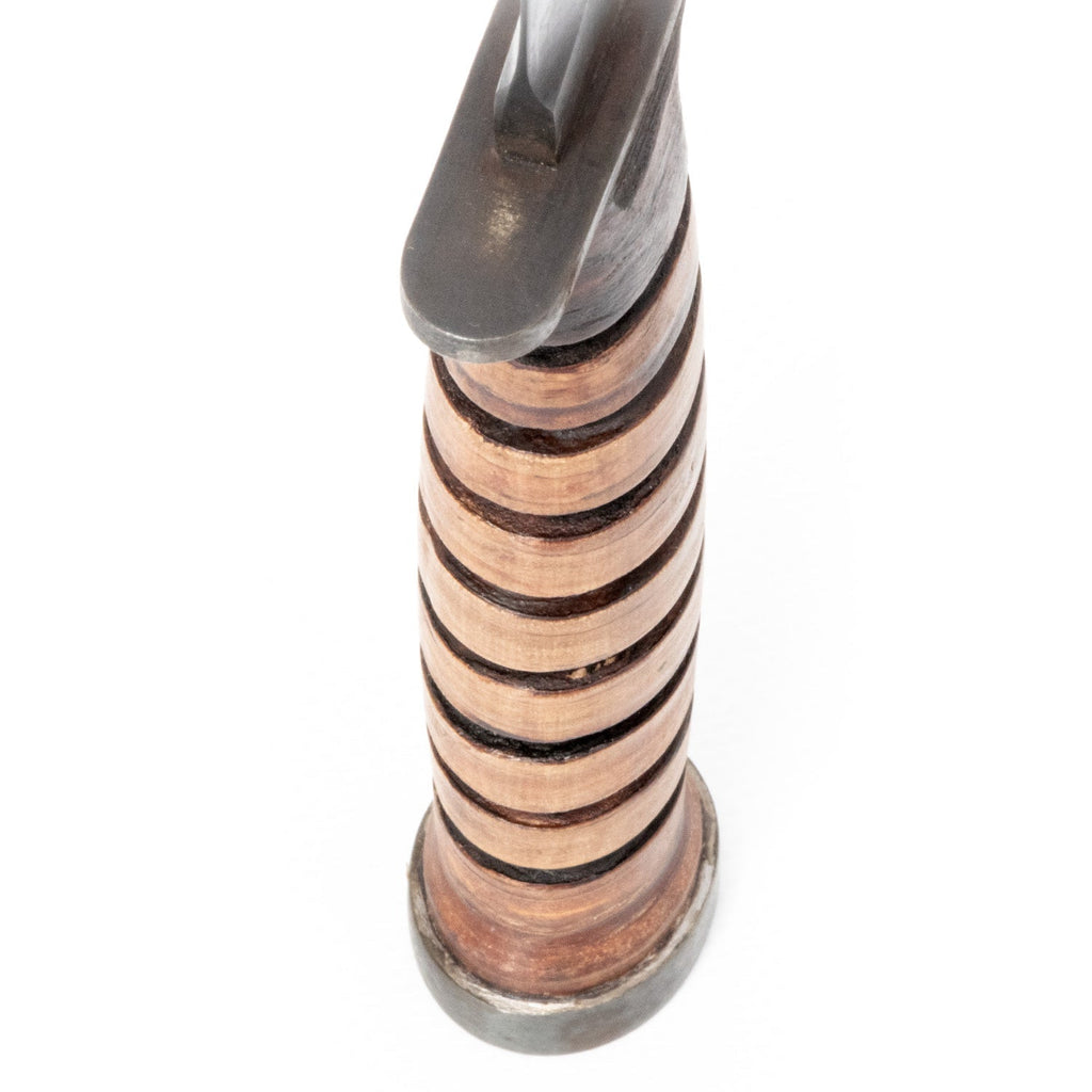 Couteau de combat USM3 US WW2 porté par les soldats US durant la Seconde Guerre Mondiale vue de la poignée