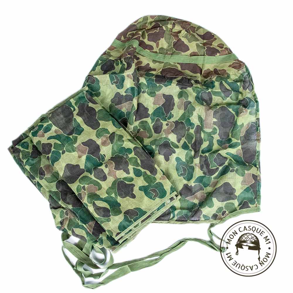Couvre casque moustiquaire camouflé USMC neuf de stock NOS