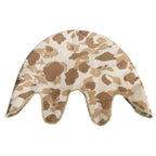 Couvre-casque USMC Type 1 des marines US reversible en toile HBT vue du côté sable