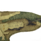 Couvre casque US M1 WOODLAND original daté de 1981 vue du marquage