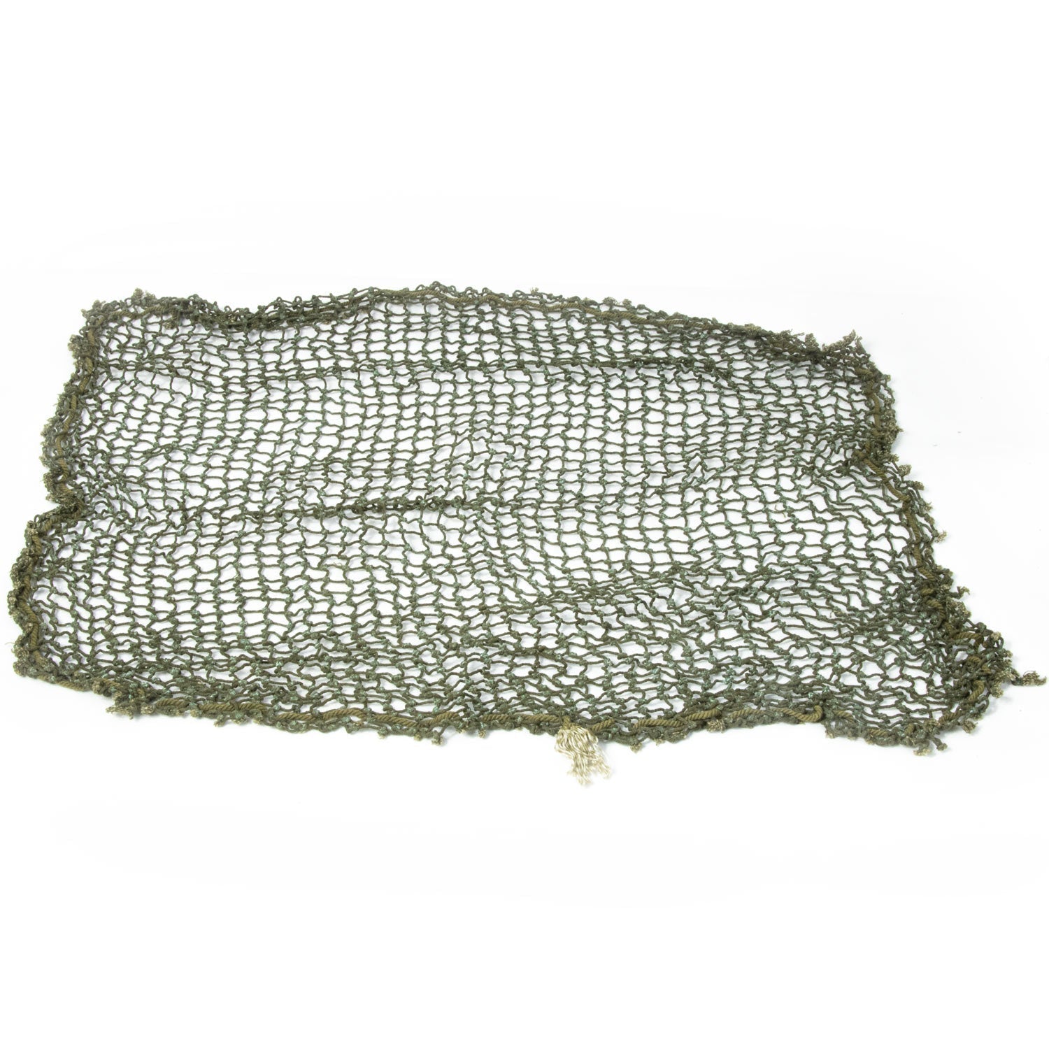 Filet petites mailles original pour casque US M1 à plat sur la sol