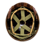 Headband pour sous casque US M1 en reproduction monté dans un sous casque