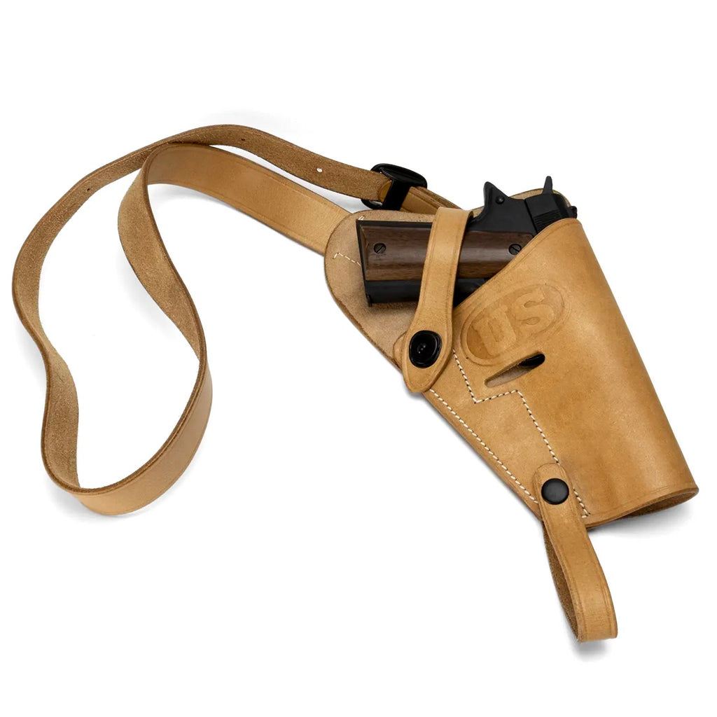 Holster de poitrine M3 pour colt .45 vue de face