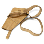 Holster de poitrine M3 pour colt .45 vue arrière avec sa sangle.