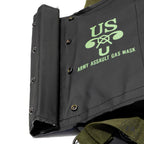 Boutons pressions de housse de masque à gaz US M7 pour opération Amphibies