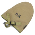 Housse de pelle M-1910 US WW2 militaria posé au sol