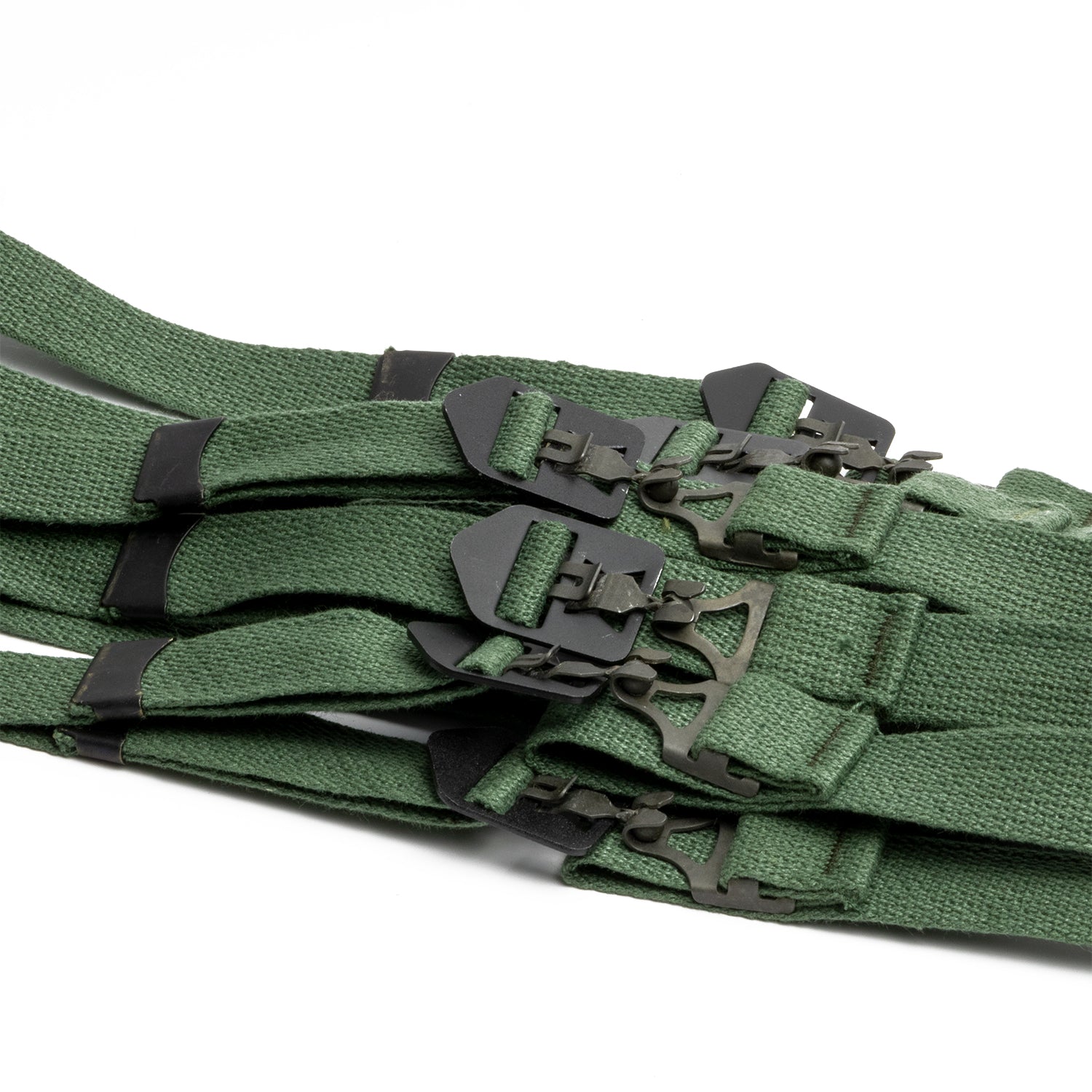 Jugulaire casque T1 US M1 type Vietnam vue des boucles type T1