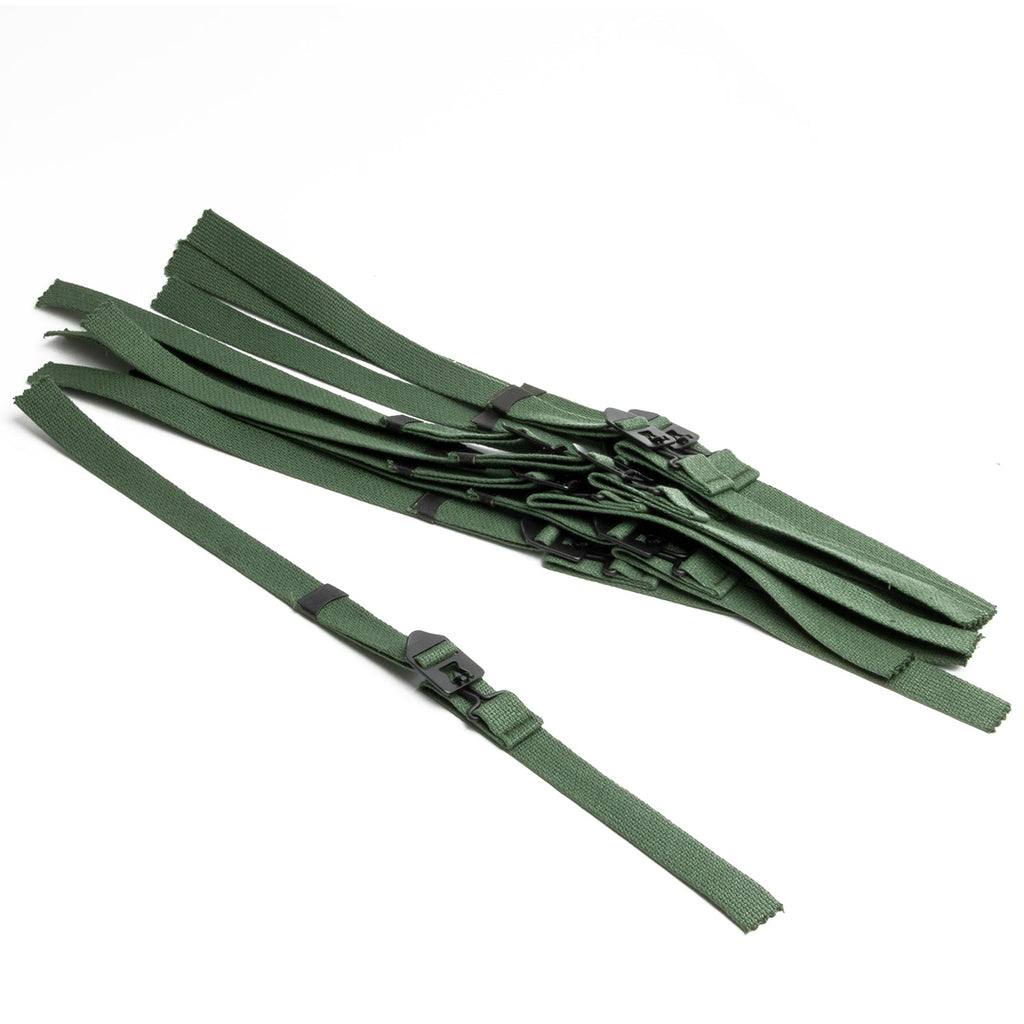 Jugulaires casque lourd US M1 type late war couleur OD#7