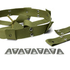 Kit de suspension interne de liner US M1 transitionnel de 1942 vue des boutons-pression segma