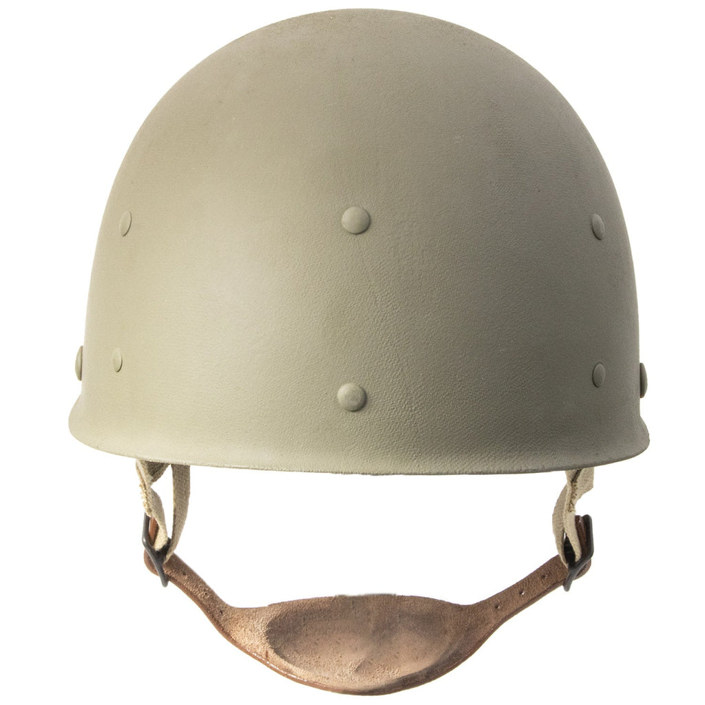Sous casque fibre US M1 version parachutiste vue arrière