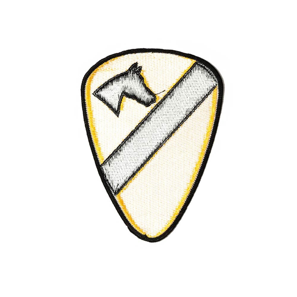 Patch US Vietnam 1st Cavalry Division vue arrière