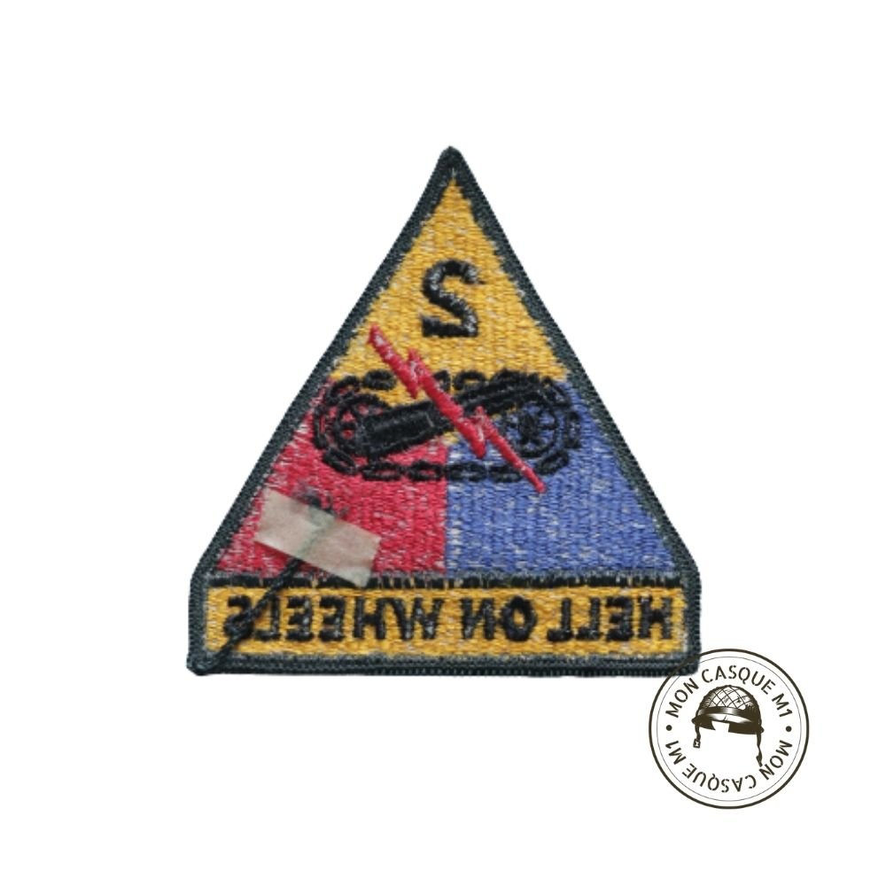 Patch 2nd Armored Division Hell on Wheels - 2