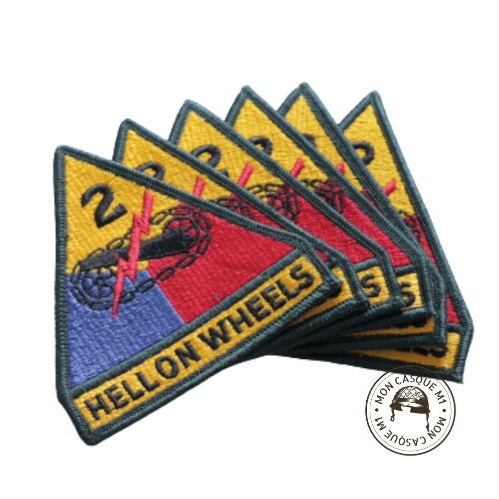 Patch 2nd Armored Division Hell on Wheels - 4