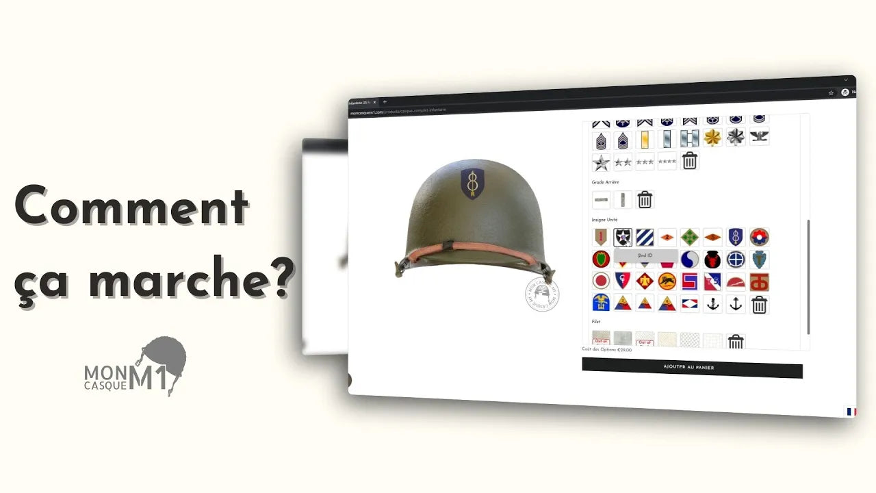 LINER US M1 Parachutiste - Reproduction - Mon Casque M1 EUR 70,00 LINER US M1 Parachutiste - Reproduction - Mon Casque M1 EUR 70,00