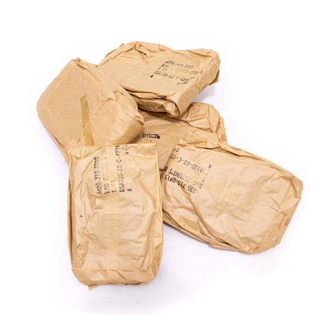 Sac Effets Personnels Patient Vietnam dans leur sachet d'origine marqués